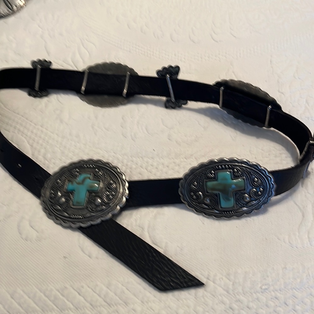 Patricia Wolf concho belt
